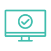 device-computer-check mark-teal